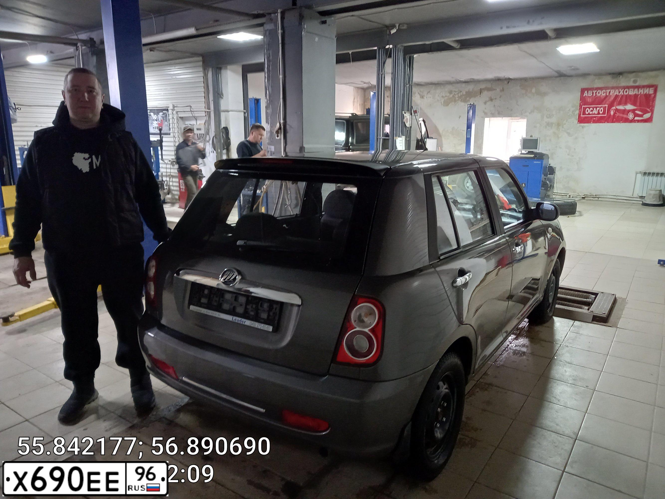 Фото автомобиля LIFAN SMILY, 2012 — госномер К784НН702. Цвет: СЕРЫЙ