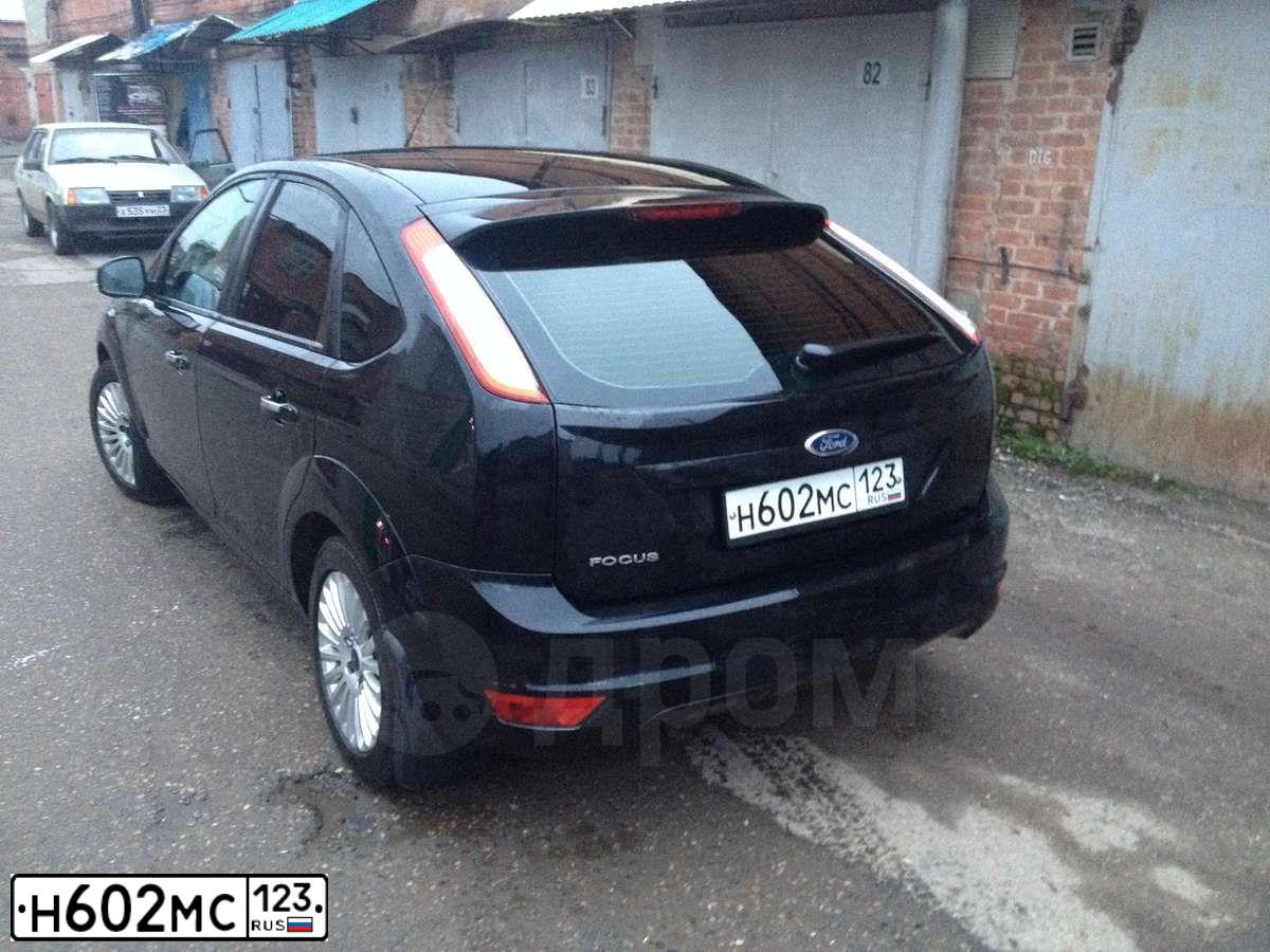 Фото автомобиля FORD FOCUS, 2010 — госномер Н602МС123. Цвет: ЧЕРНЫЙ