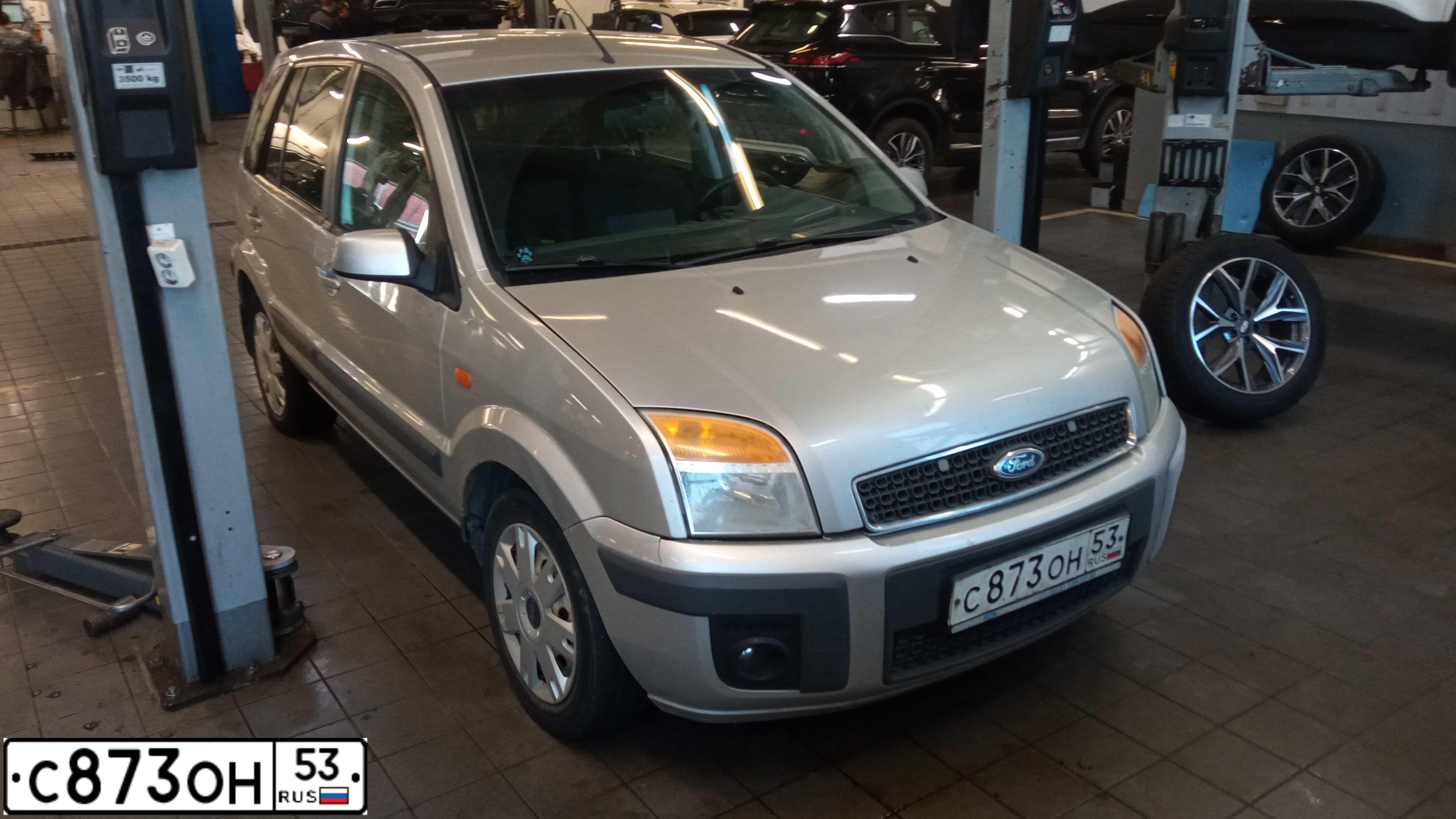 Фото автомобиля FORD FUSION, 2007 — госномер Х753МТ198