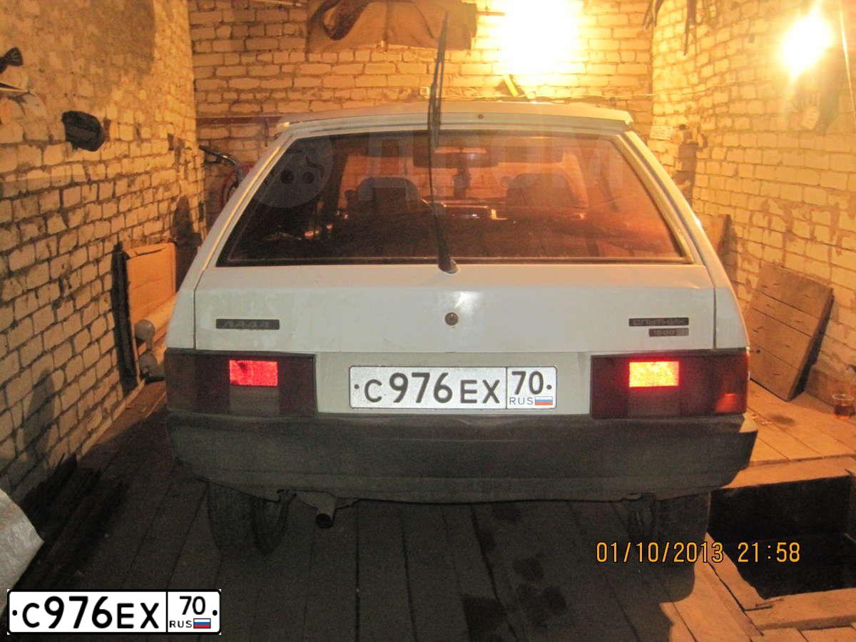 Фото автомобиля LADA 2109 SAMARA, 2001 — госномер С976ЕХ70. Цвет: БЕЛЫЙ