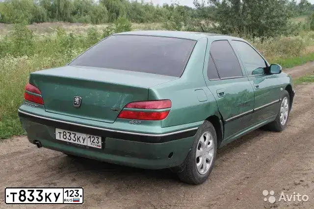 Фото автомобиля ПЕЖО 406 РRЕМIUМ, 2002 — госномер Р434ВО82. Цвет: ЗЕЛЕНЫЙ