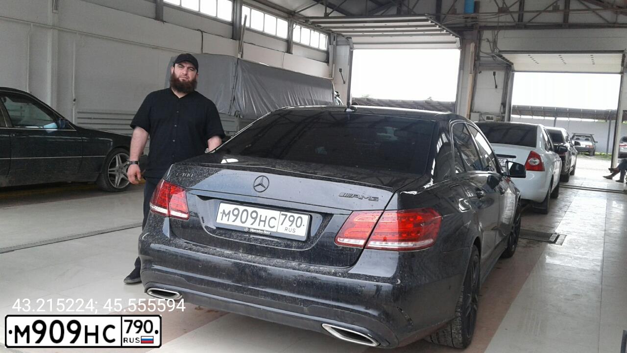 Фото автомобиля MERCEDES E-KLASSE, 2013 — госномер К731ЕН95