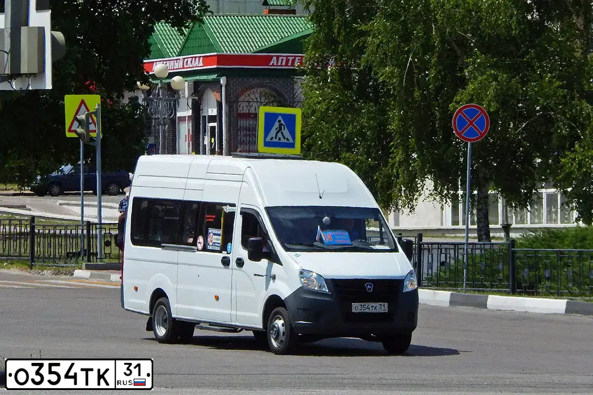 Фото автомобиля GAZ EL NEXT, 2018 — госномер Х713КО136. Цвет: Белый