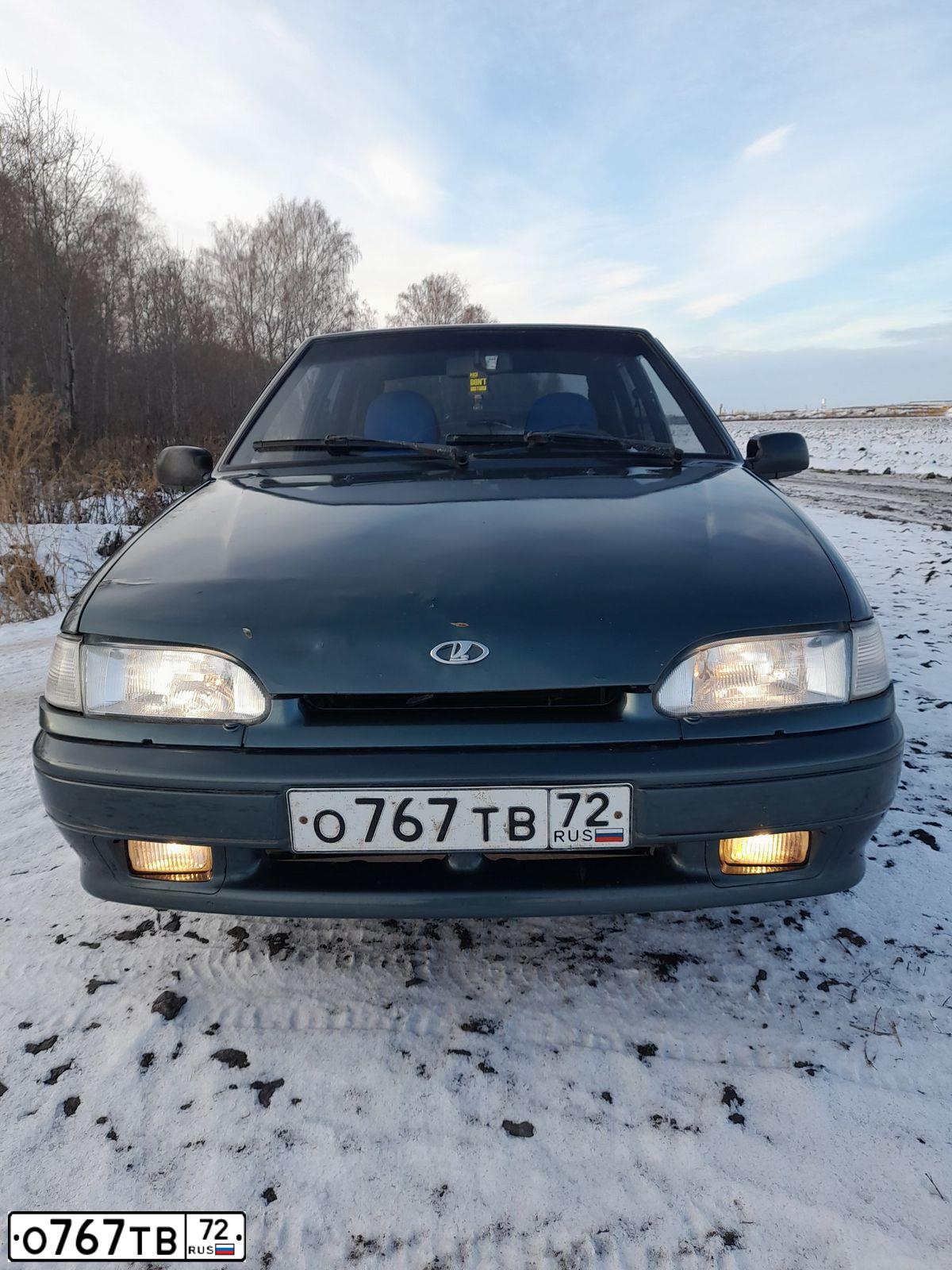 Фото автомобиля LADA 2114 SAMARA, 2010 — госномер О767ТВ72. Цвет: СЕРО-СИНЕ-ЗЕЛЕНЫЙ
