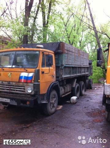 Фото автомобиля KAMAZ 55102 /6X4/, 1991 — госномер А840УО156. Цвет: Оранжевый