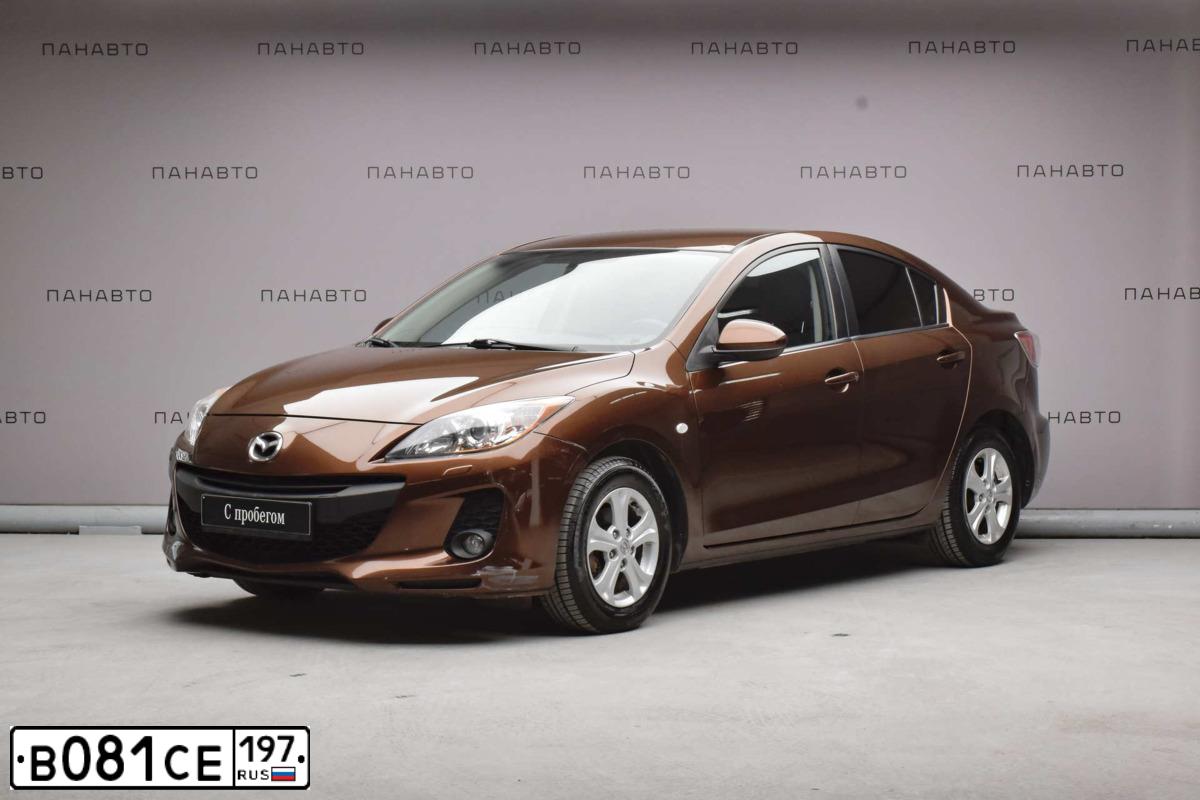 Фото автомобиля MAZDA A 3, 2011 — госномер В081СЕ197. Цвет: Коричневый