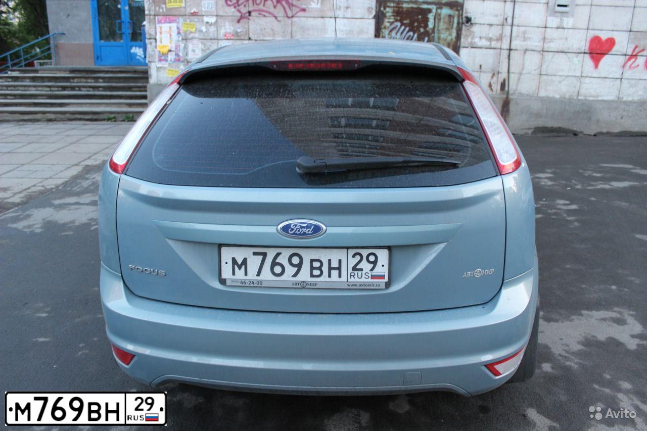 Фото автомобиля FORD FOCUS, 2010 — госномер Н029ВС29