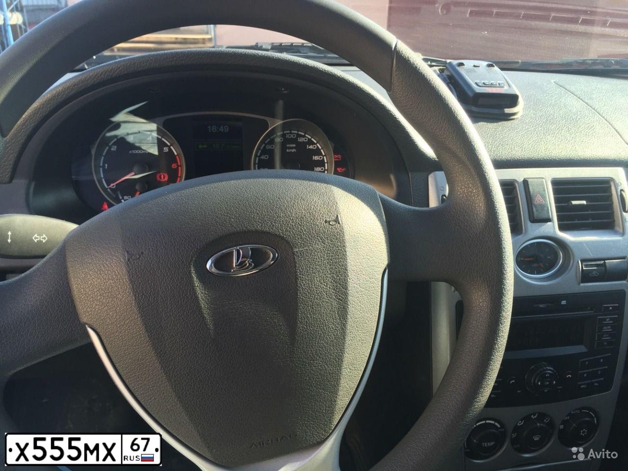 Фото автомобиля LADA 2190 GRANTA, 2014 — госномер А991ВТ67. Цвет: Серебристый
