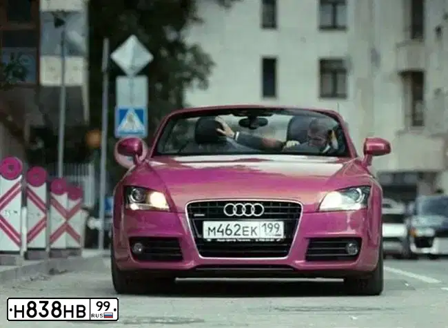 Фото автомобиля AUDI TT, 2000 — госномер Н838НВ99. Цвет: ЧЕРНЫЙ