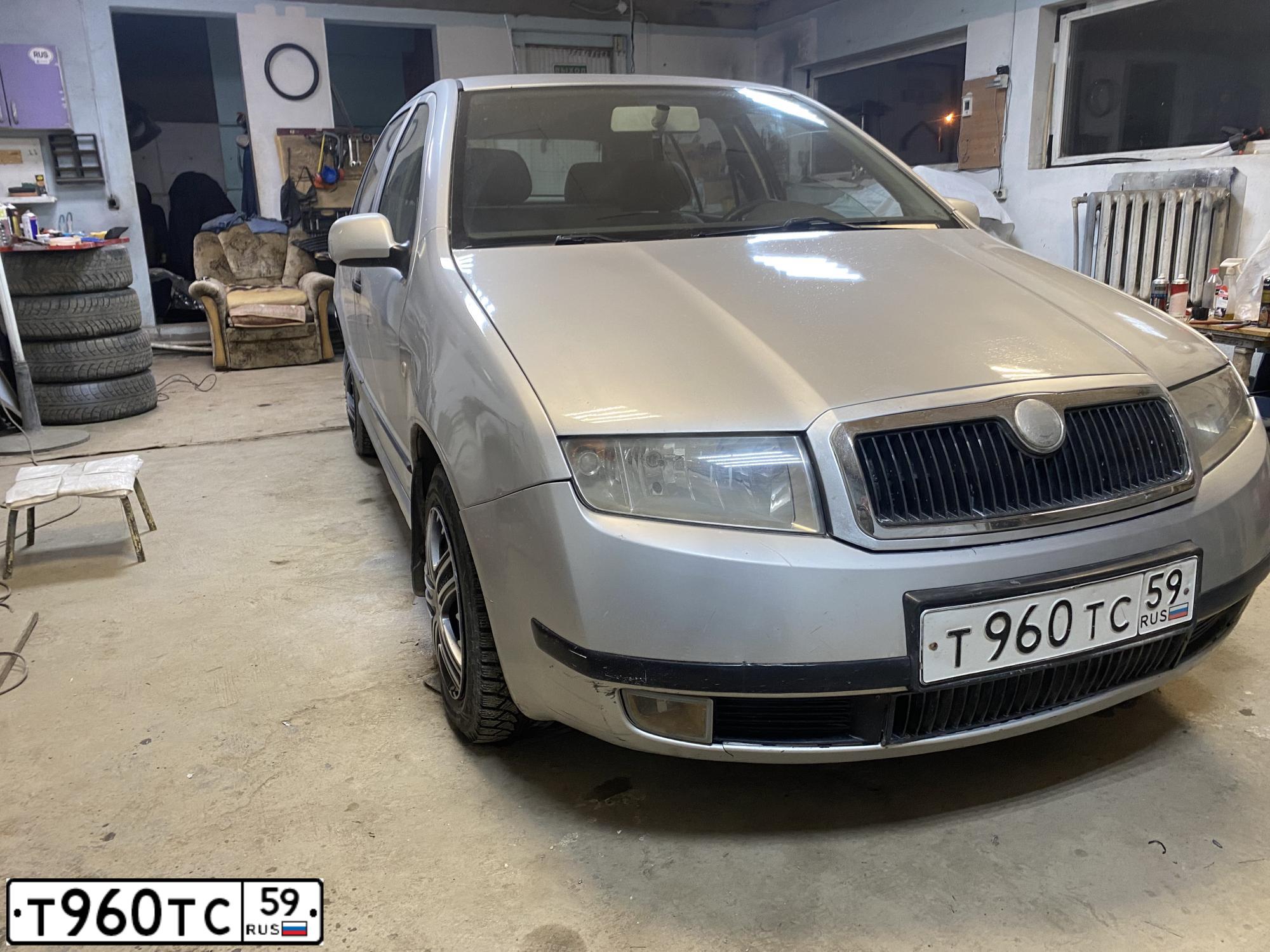 Фото автомобиля SKODA FABIA, 2001 — госномер С199ВХ159