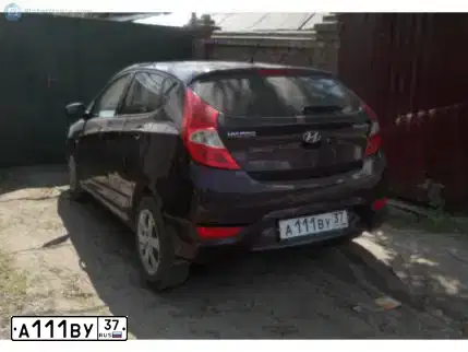 Фото автомобиля KIA SPORTAGE, 2018 — госномер А111ВУ37. Цвет: ЧЕРНЫЙ ПЕРЛАМУТР