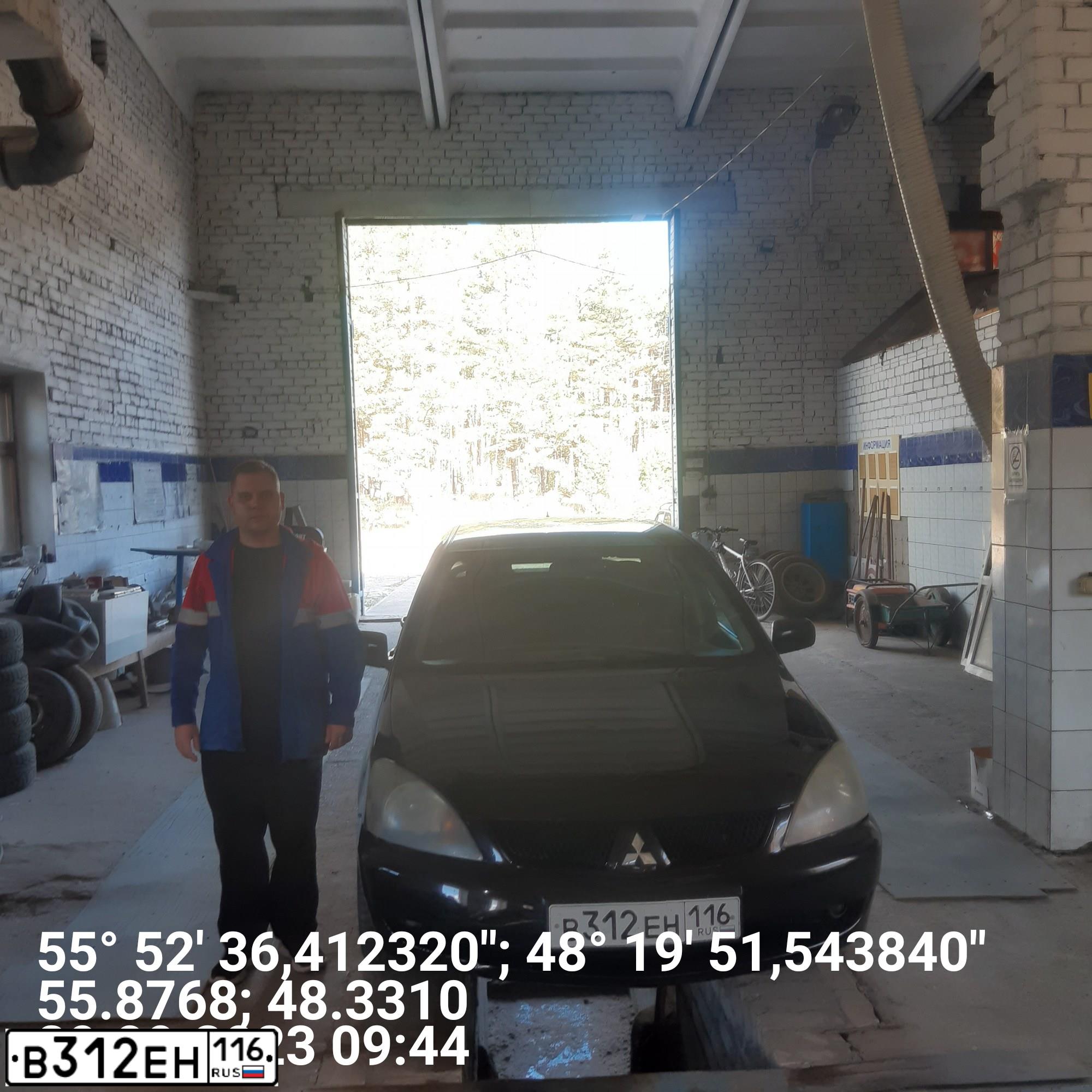 Фото автомобиля MITSUBISHI LANCER, 2007 — госномер С476КН716