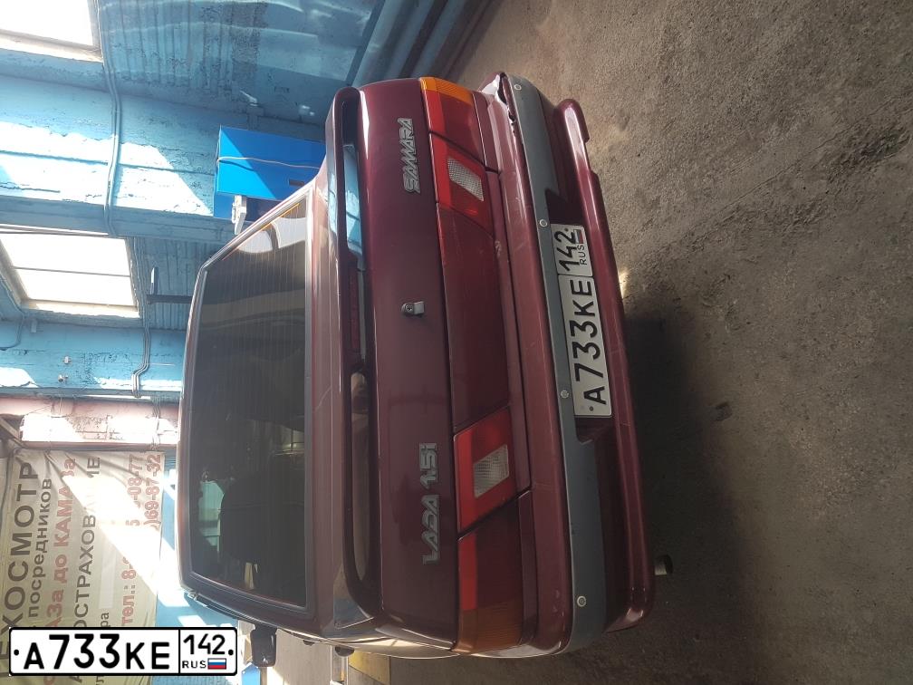 Фото автомобиля LADA 2115 SAMARA, 2004 — госномер Е848НС42. Цвет: ТЕМНО-МАЛИНОВЫЙ