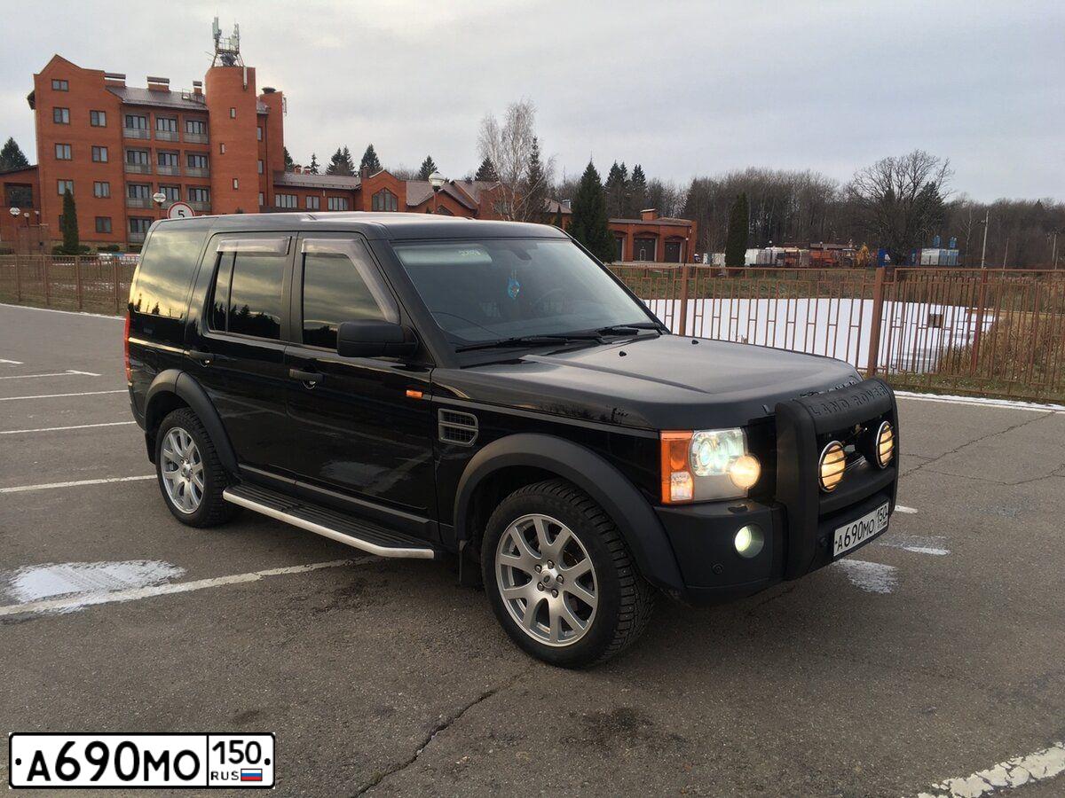 Фото автомобиля LANDROVER DISCOVERY, 2008 — госномер Е992ЕА790. Цвет: ЧЕРНЫЙ