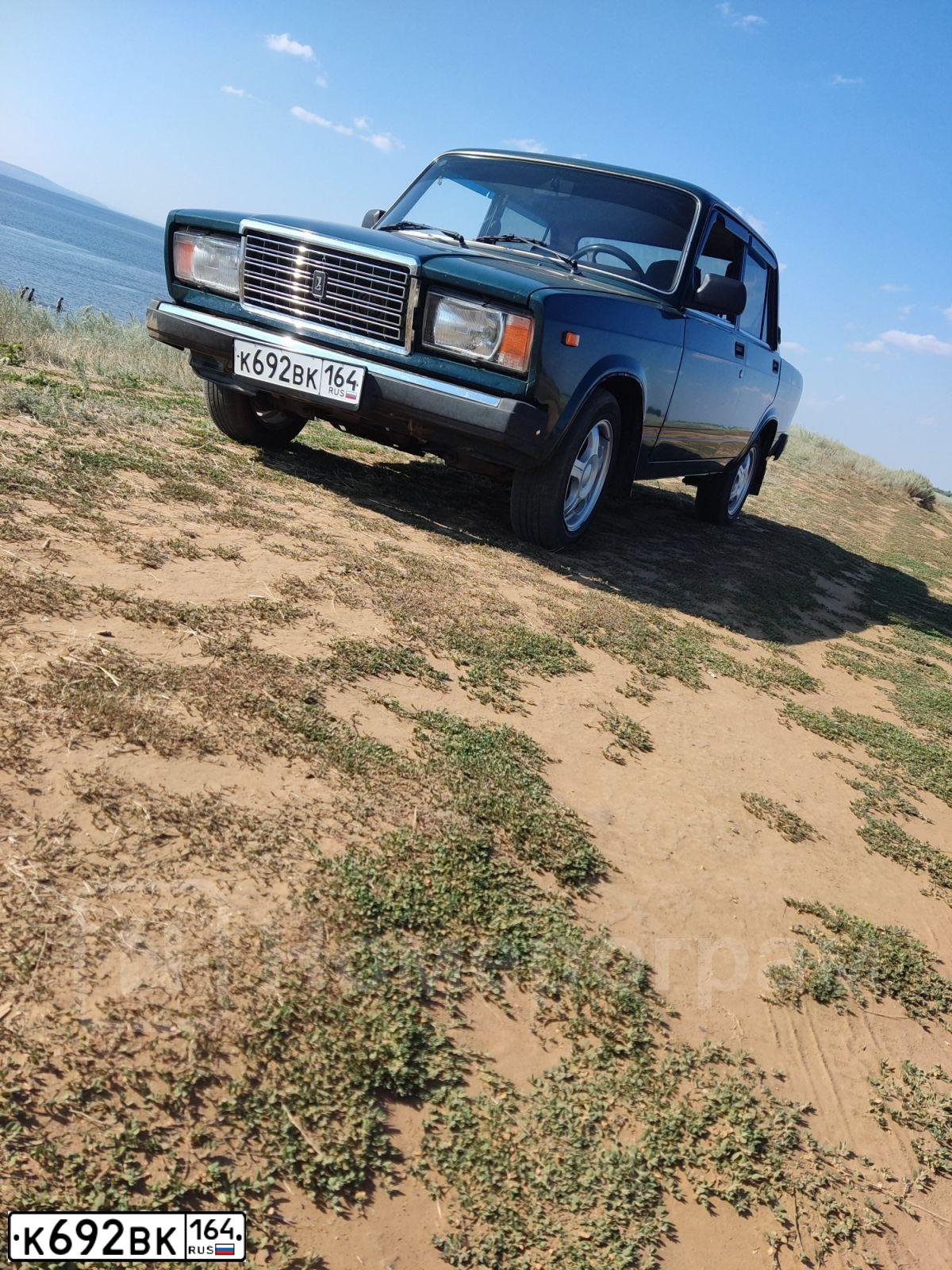 Фото автомобиля LADA 2107 LADA, 2008 — госномер К692ВК164. Цвет: ТЕМНО ЗЕЛЕНЫЙ