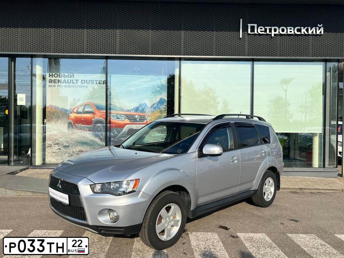 Фото автомобиля MITSUBISHI OUTLANDER, 2011 — госномер К808ОН164. Цвет: СЕРЕБРИСТЫЙ