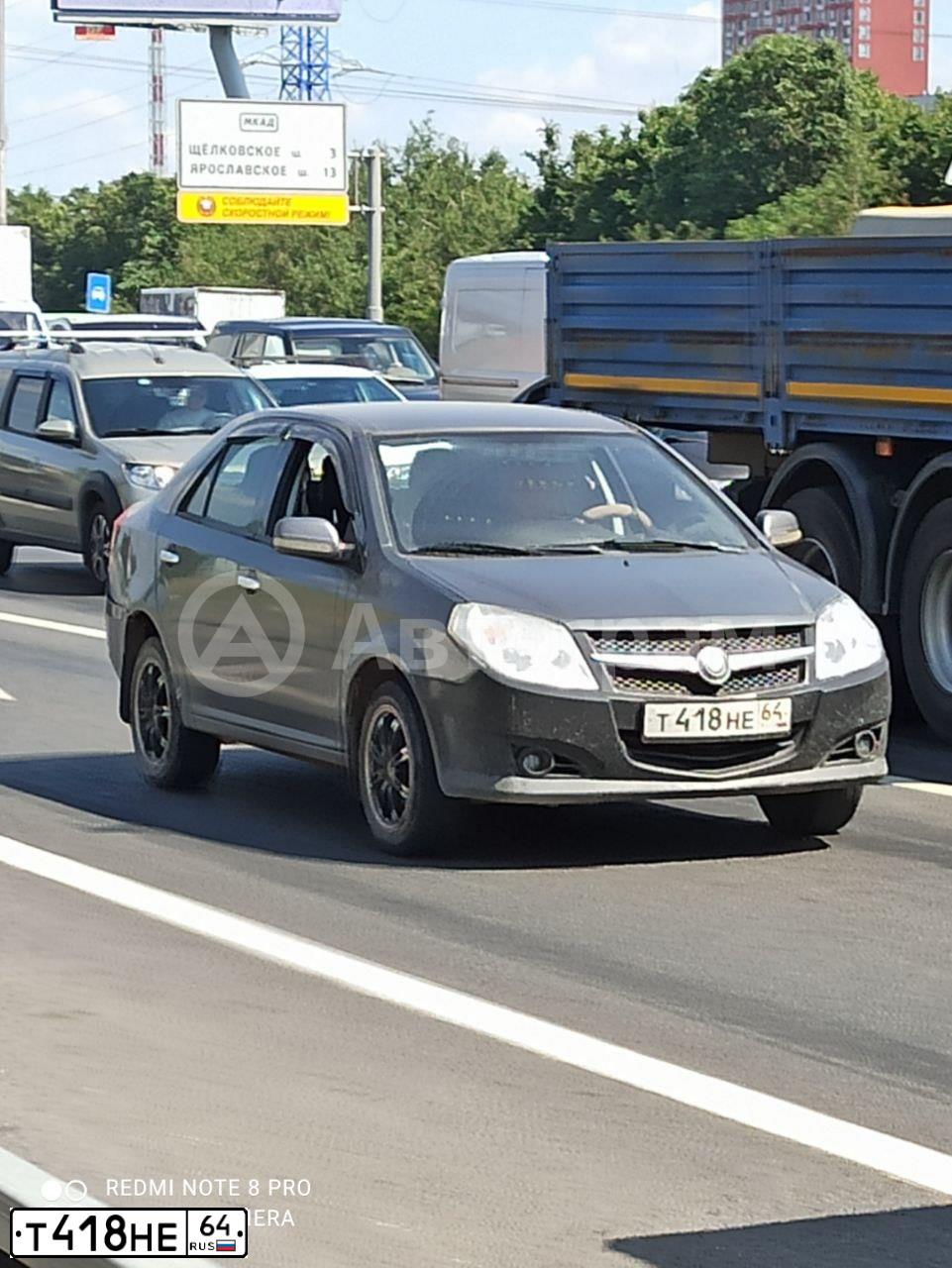 Фото автомобиля GEELY MK, 2013 — госномер С324СУ164