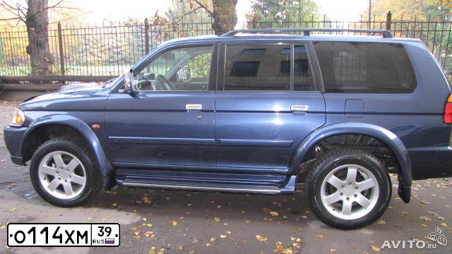 Фото автомобиля MITSUBISHI PAJERO SPORT, 2005 — госномер Е432РН123. Цвет: Серо-Синий