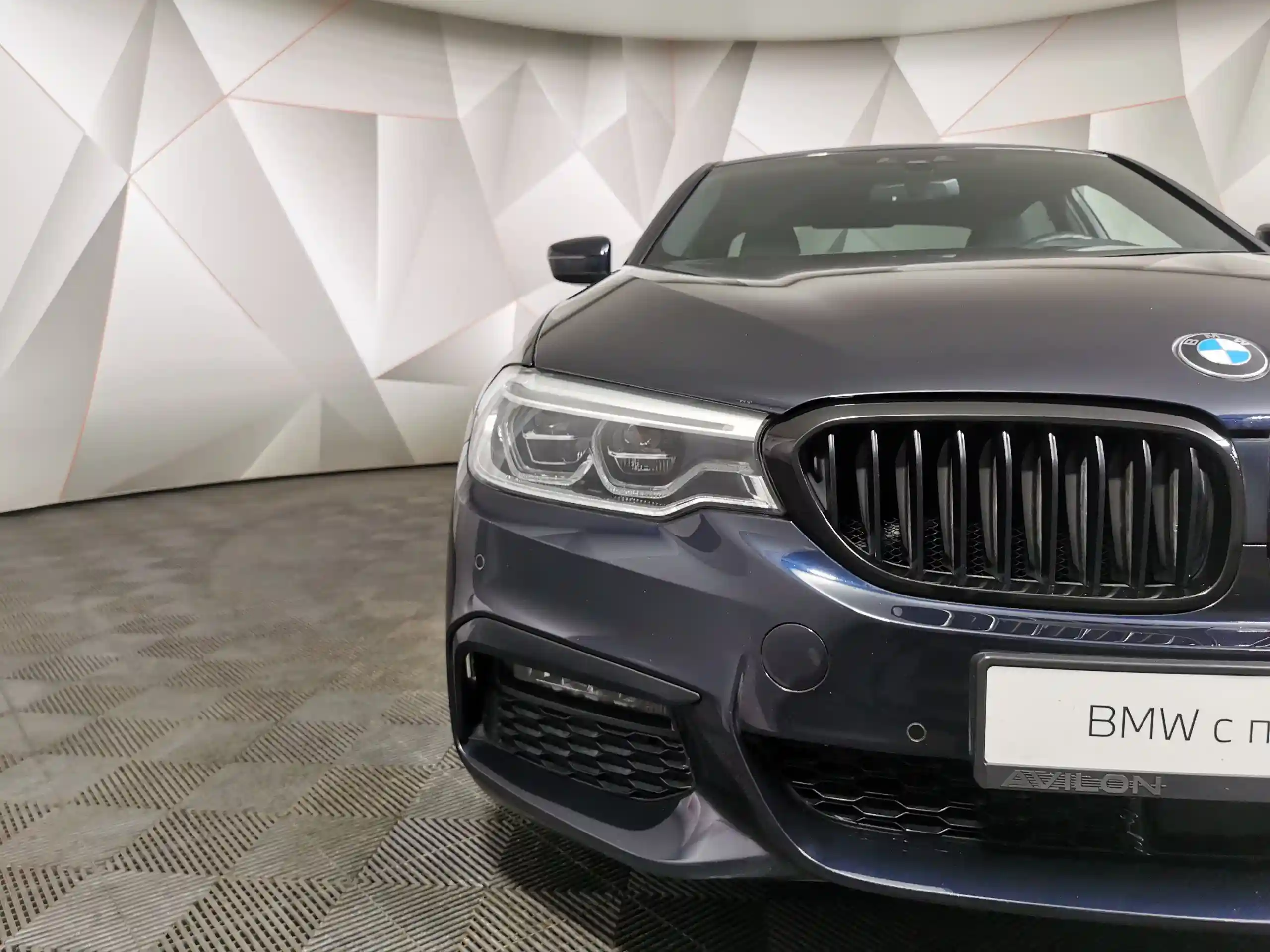 Фото автомобиля BMW 530I, 2020 — госномер А918РВ797. Цвет: ЧЕРНЫЙ