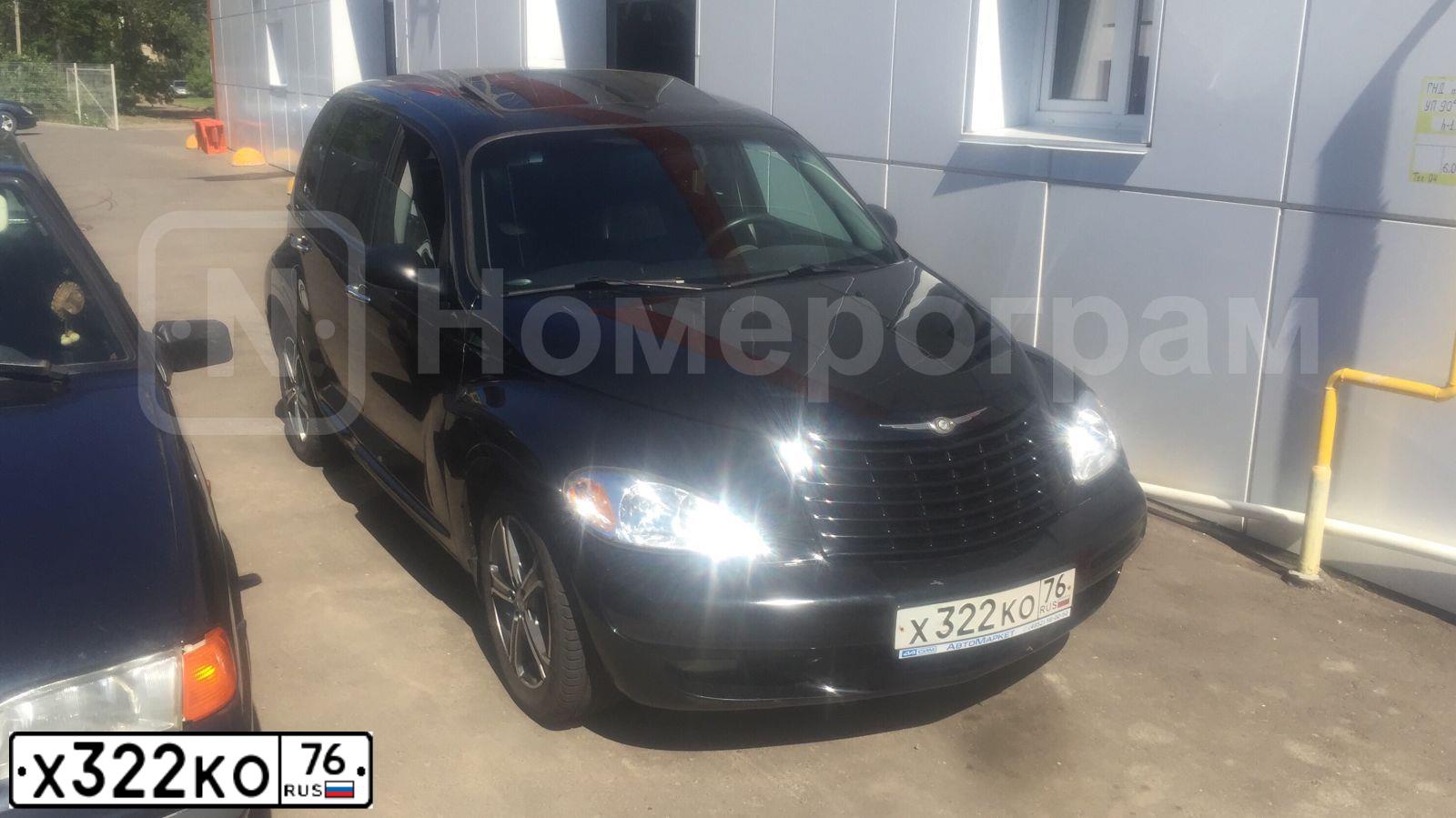 Фото автомобиля CHRYSLER PT CRUISER, 2003 — госномер В532АС550