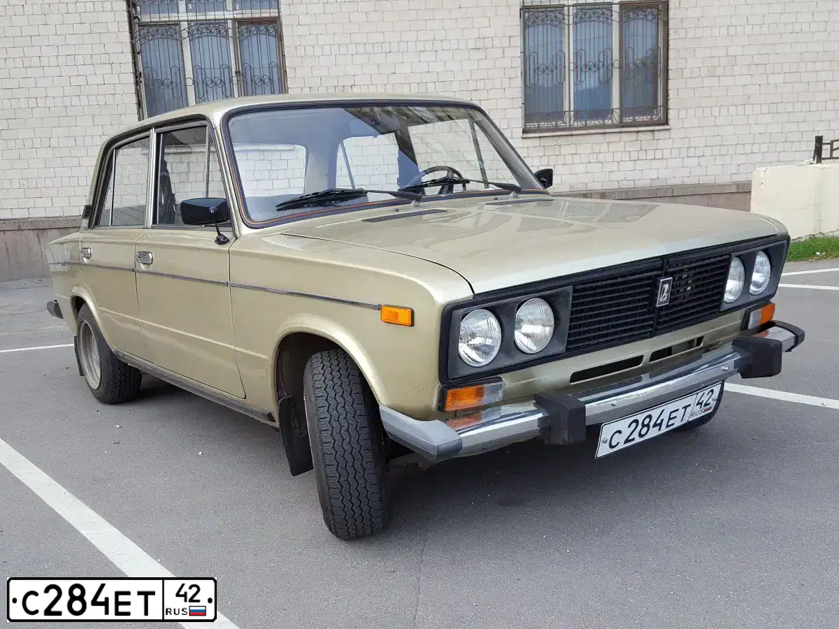Фото автомобиля LADA 2106, 2000 — госномер С284ЕТ42. Цвет: СЕРЕБРИСТО БЕЖЕВЫЙ