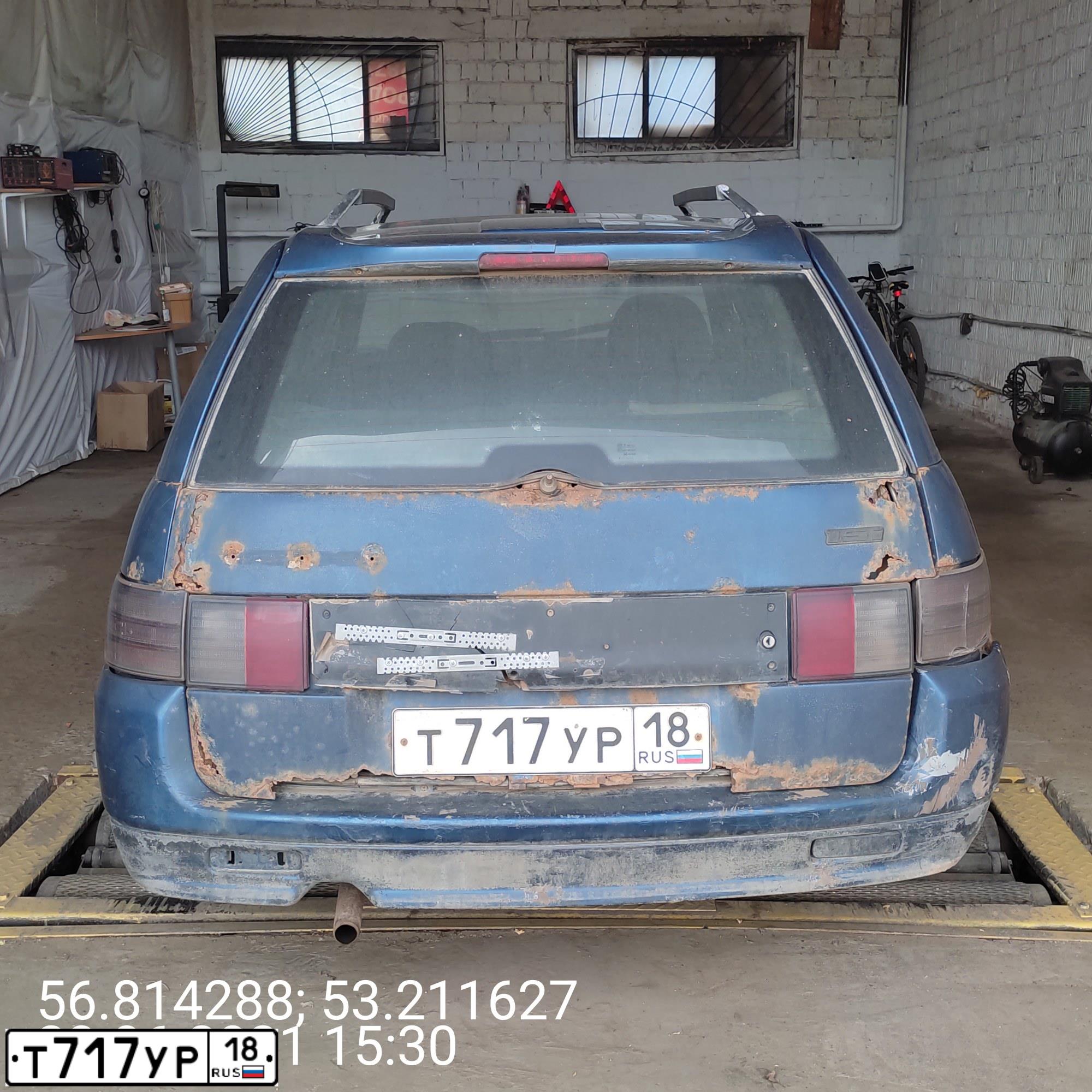 Фото автомобиля LADA KALINA, 2013 — госномер Н896АУ18