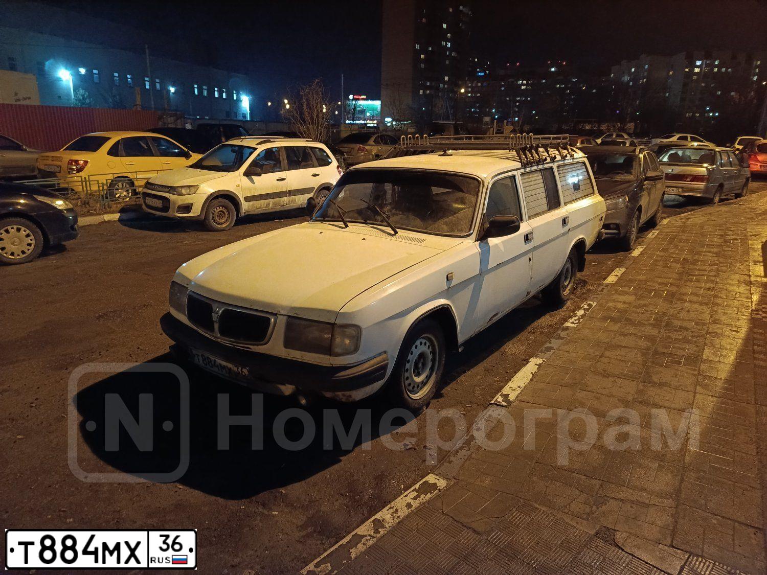 Фото автомобиля GAZ 3102 WOLGA, 2003 — госномер О667УХ71. Цвет: Белый
