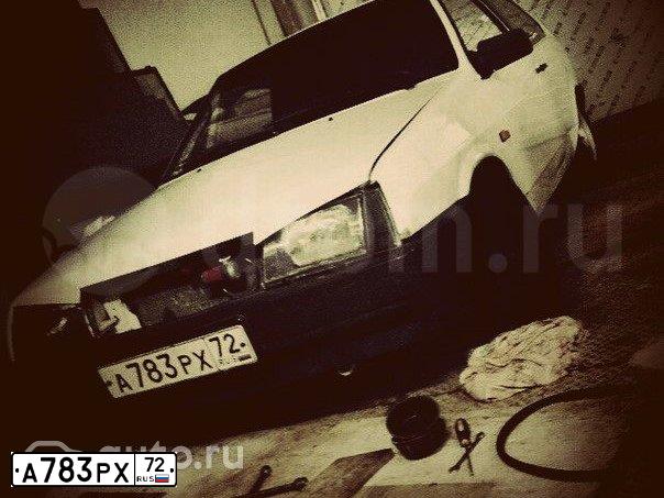 Фото автомобиля LADA 2108 SAMARA, 1987 — госномер А783РХ72. Цвет: БЕЛЫЙ
