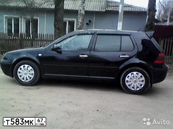 Фото автомобиля VOLKSWAGEN GOLF, 2001 — госномер К373ТК750. Цвет: ЧЕРНЫЙ