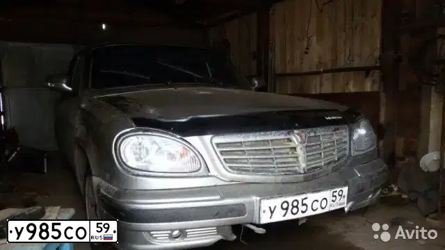 Фото автомобиля GAZ 3110 WOLGA, 2007 — госномер У985СО59. Цвет: ОМЕГА