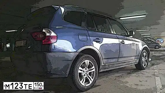 Фото автомобиля LADA 2104, 2008 — госномер М123ТЕ150. Цвет: ЗЕЛЕНЫЙ