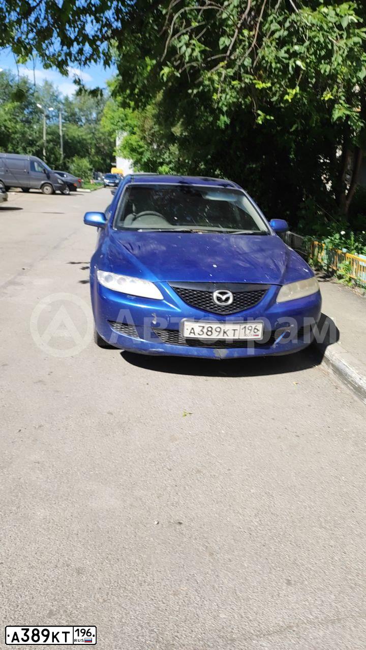 Фото автомобиля MAZDA ATENZA, 2002 — госномер А389КТ196