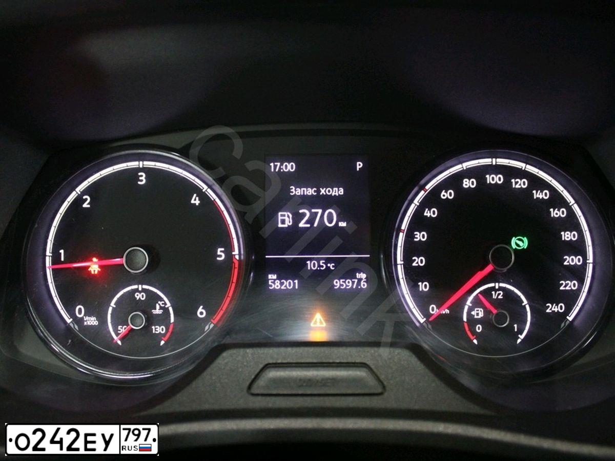 Фото автомобиля VOLKSWAGEN TRANSPORTER, 2021 — госномер Н309СЕ797