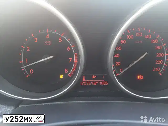 Фото автомобиля MAZDA 3, 2009 — госномер Е383КЕ134. Цвет: ТЕМНО СЕРЫЙ