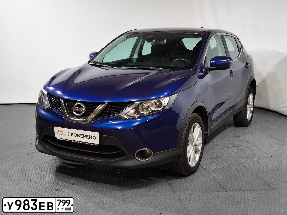 Фото автомобиля NISSAN QASHQAI, 2018 — госномер К192АХ57. Цвет: Темно-синий