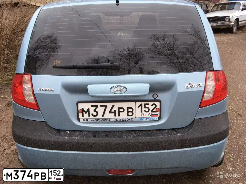 Фото автомобиля HYUNDAI GETZ, 2005 — госномер С222ВК52. Цвет: СВЕТЛО-ГОЛУБОЙ