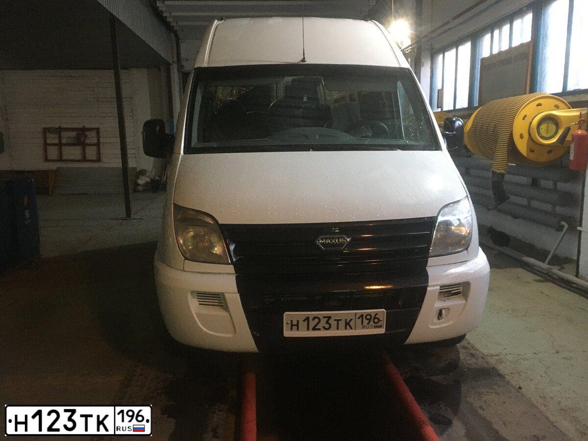 Фото автомобиля LDV MAXUS, 2008 — госномер Х566НМ62. Цвет: Белый