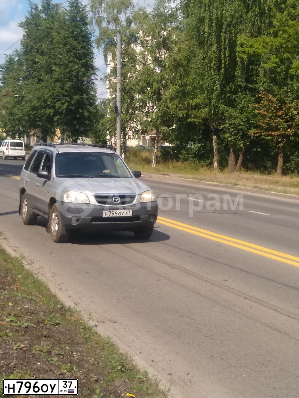 Фото автомобиля MAZDA TRIBUTE, 2003 — госномер В613ВТ323