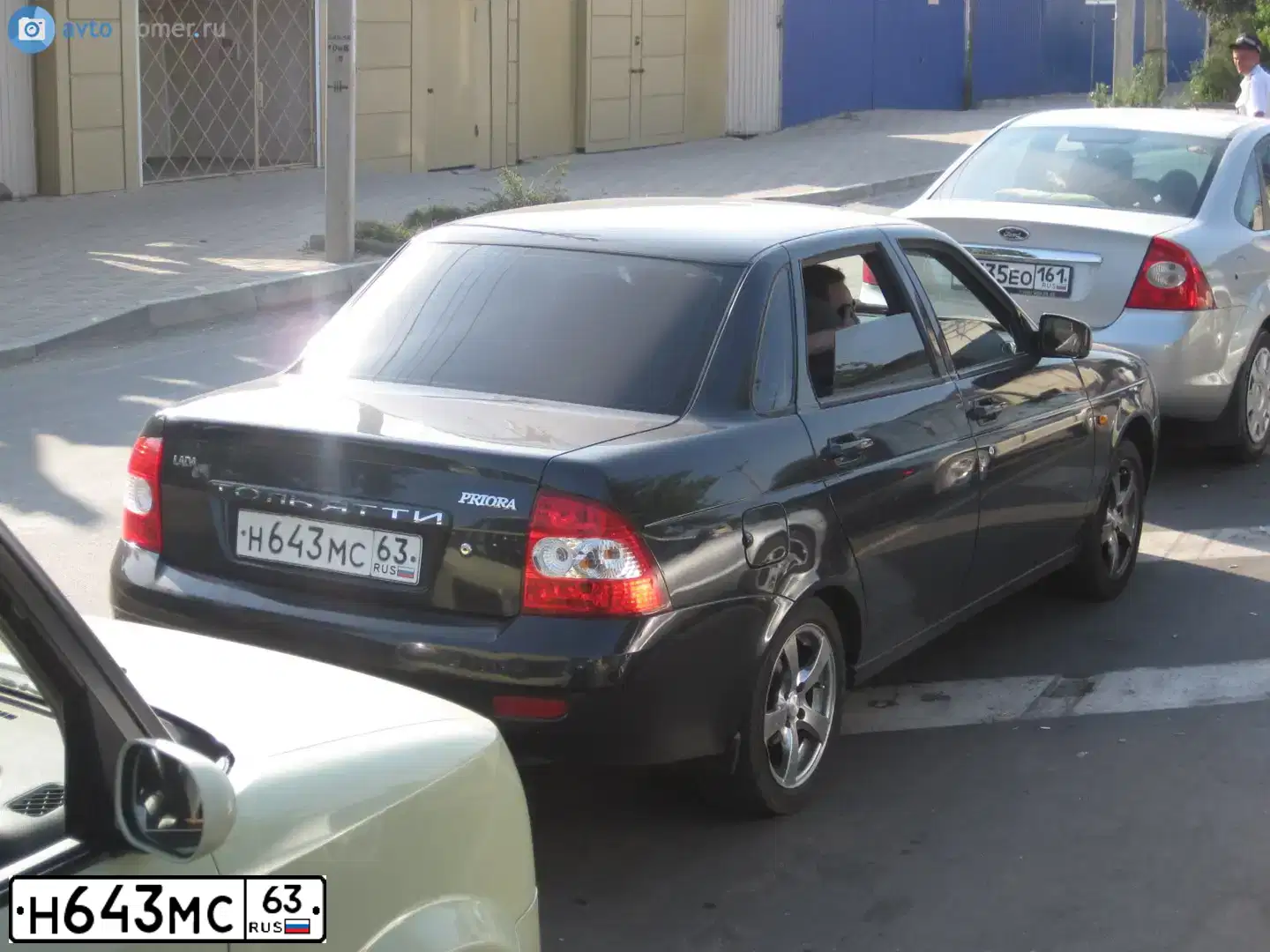 Фото автомобиля LADA 2170 PRIORA, 2007 — госномер Н643МС63. Цвет: ГРАФИТОВЫЙ МЕТАЛЛИК