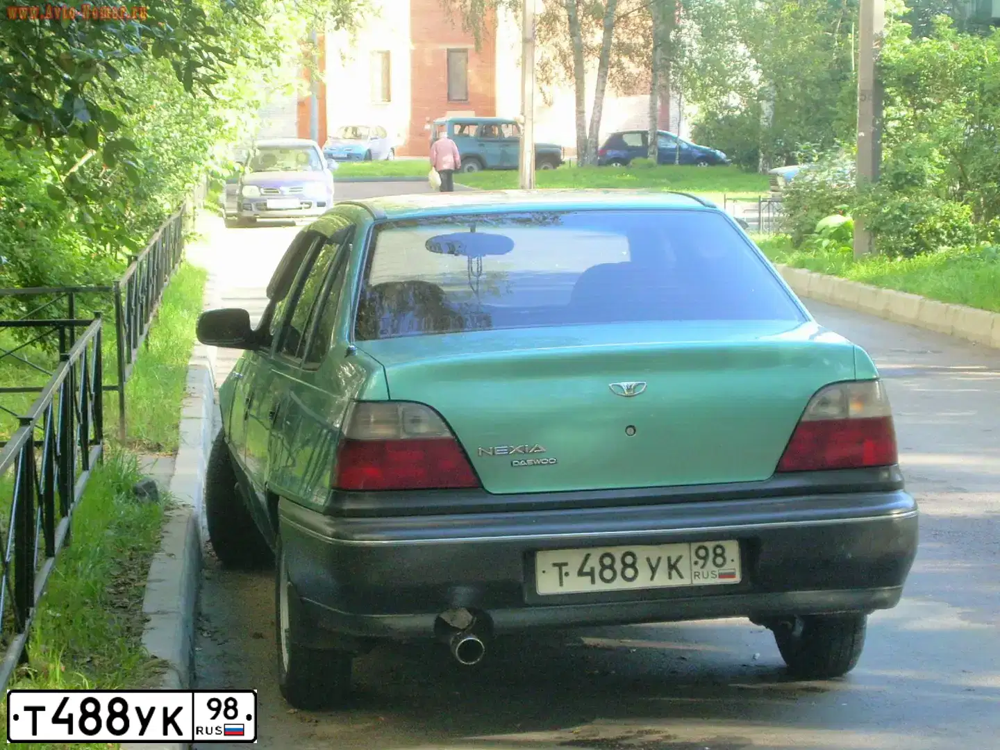 Фото автомобиля DAEWOO NEXIA, 2000 — госномер Т488УК98