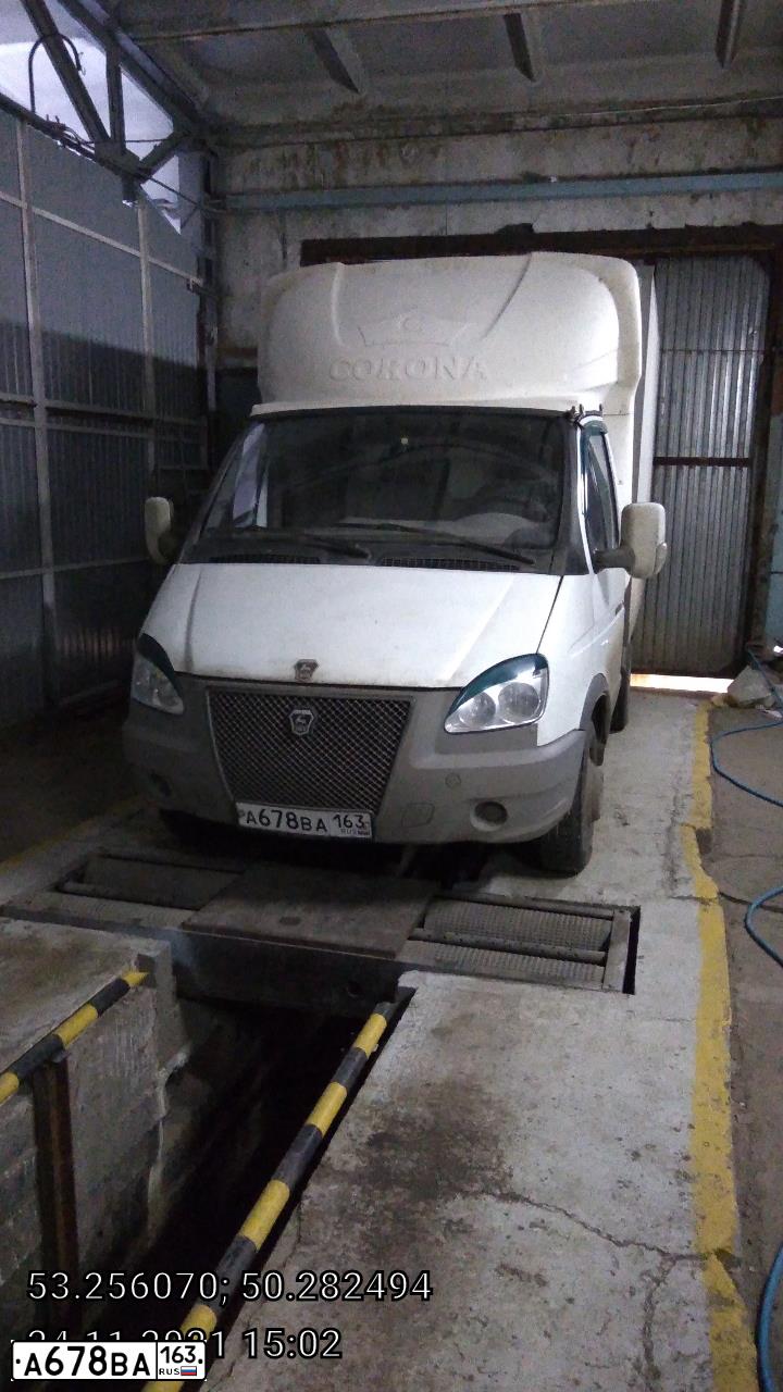 Фото автомобиля GAZ 2705 GAZEL, 2018 — госномер У721ХТ174. Цвет: БЕЛЫЙ