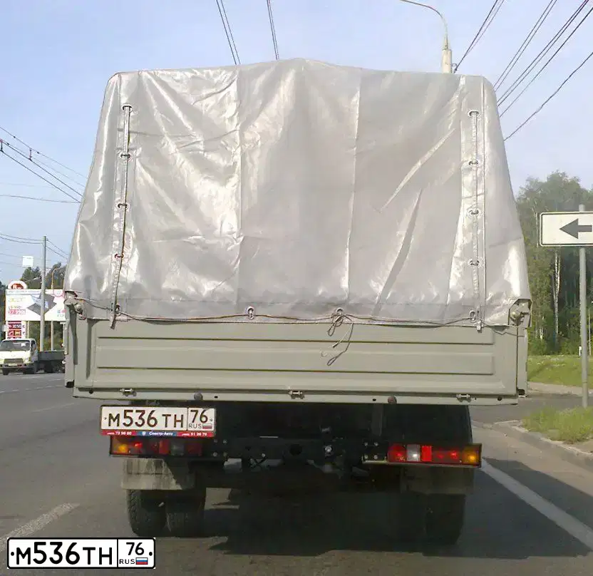 Фото автомобиля ГАЗ 33025, 2013 — госномер О782УУ32. Цвет: Белый
