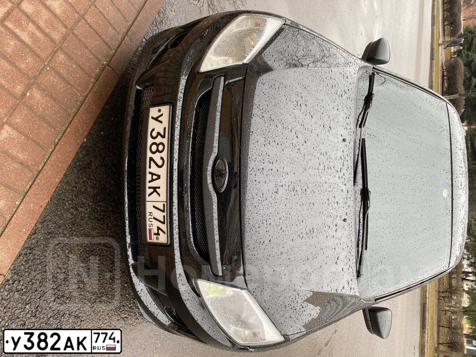 Фото автомобиля LADA 2190 GRANTA, 2015 — госномер А082КМ750. Цвет: ЧЕРНЫЙ