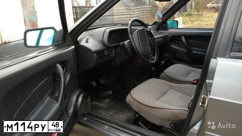 Фото автомобиля LADA 2114, 2004 — госномер У166НТ48. Цвет: СЕРЕБРИСТО-СЕРО-ЗЕЛЕНЫЙ