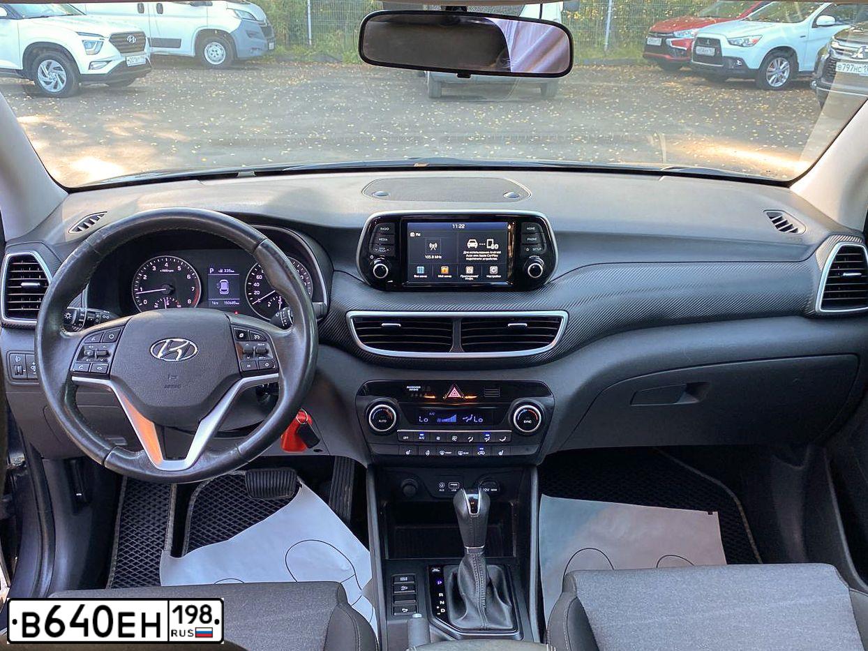 Фото автомобиля HYUNDAI TUCSON, 2018 — госномер Т835ТН198