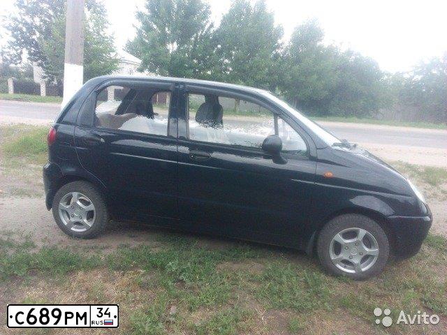 Фото автомобиля DAEWOO MATIZ, 2005 — госномер С689РМ34. Цвет: ТЕМНО СИНИЙ