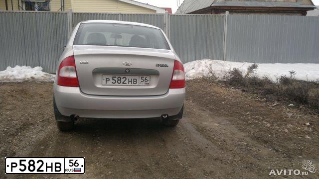 Фото автомобиля LADA 1118 KALINA, 2008 — госномер Р582НЕ56. Цвет: СЕРЕБРИСТЫЙ