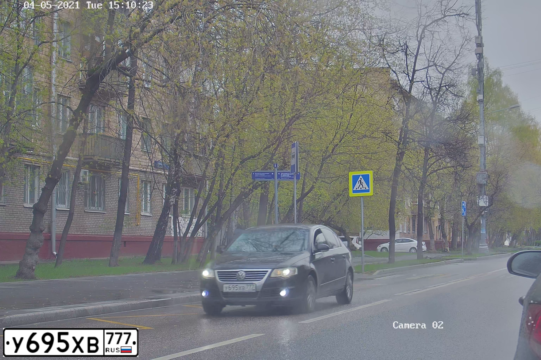 Фото автомобиля VOLKSWAGEN PASSAT, 2008 — госномер Е489ТТ197. Цвет: ЧЕРНЫЙ