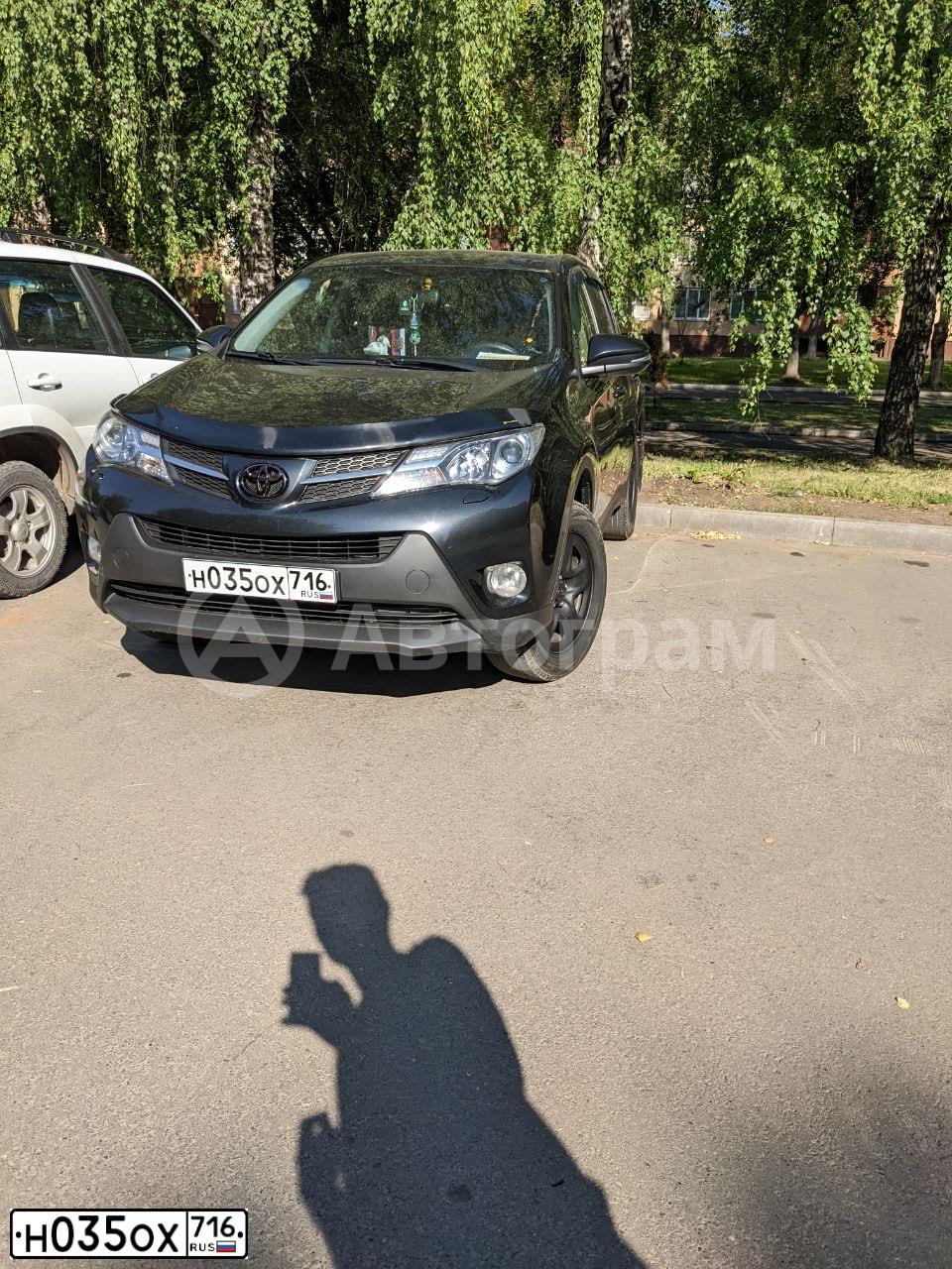 Фото автомобиля TOYOTA RAV4, 2013 — госномер Н035ОХ716. Цвет: ЧЕРНЫЙ