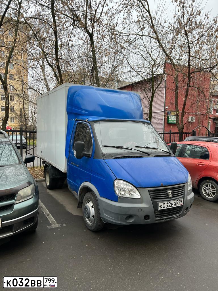Фото автомобиля GAZ 3302 EL, 2010 — госномер В714МХ152. Цвет: Темно-синий